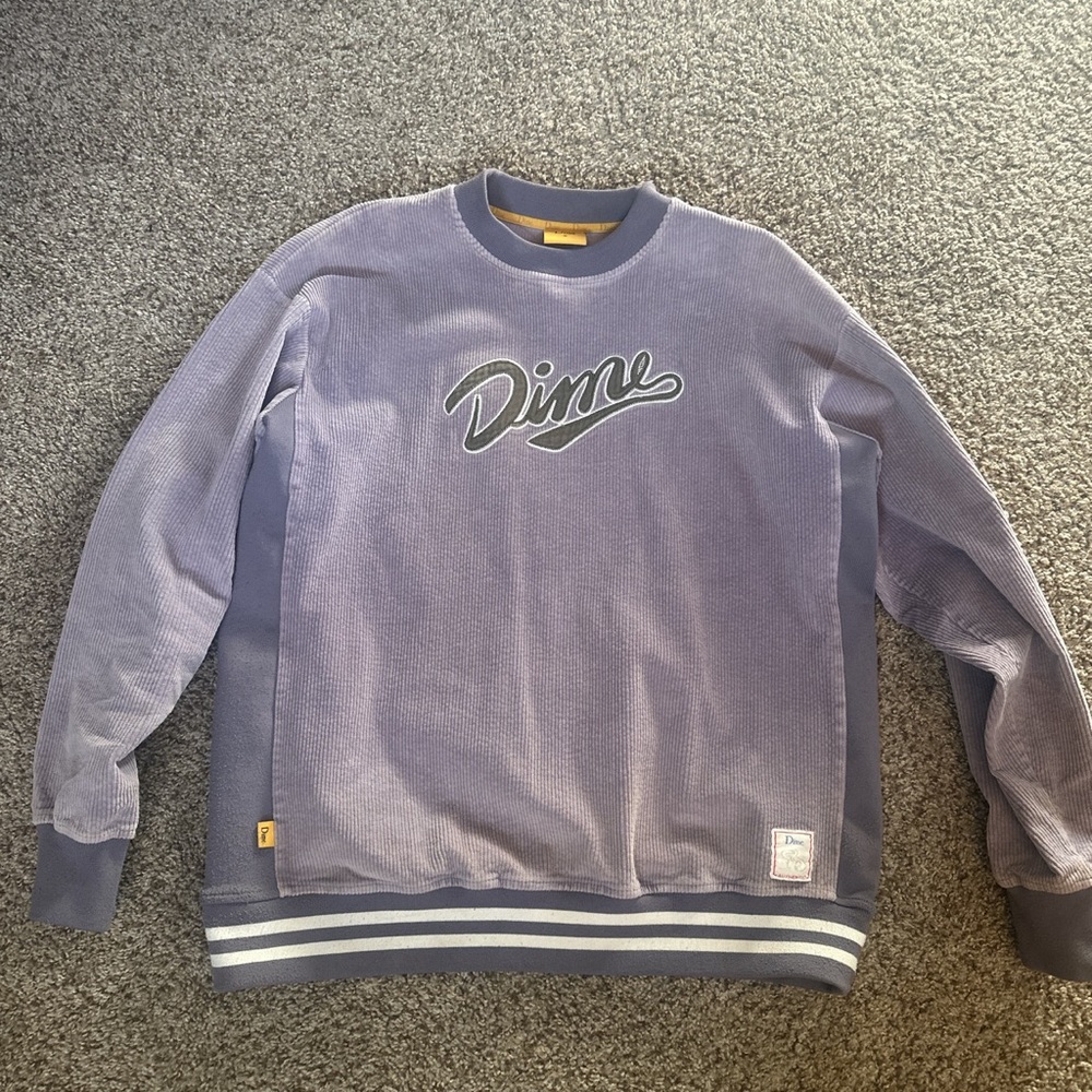 Dime corduroy crewneck